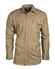 FIELD SHIRT - COTTON RIPSTOP - Mil-Tec - COYOTE