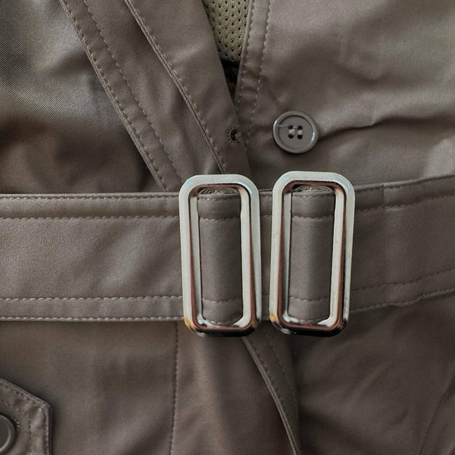 TRENCHCOAT, RAIN COAT - ROMANIAN ARMY - KAKI