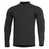 LONG SLEEVE SHIRT - ROMEO HENLEY 2.0 - PENTAGON - BLACK