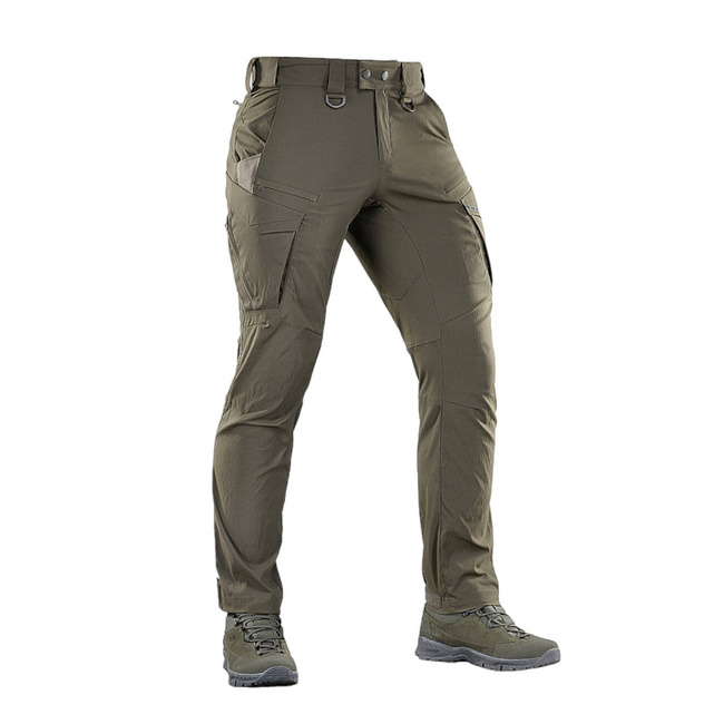AGGRESSOR SUMMER FLEX TACTICAL PANTS, DARK OLIVE - M-TAC