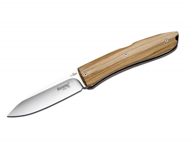 POCKET KNIFE OPERA D2 OLIVE - LIONSTEEL