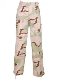 US BDU 3-COLOURS DESERT CAMO LADIES PANTS