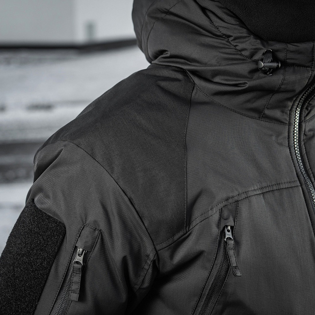 Winter Jacket for Temperatures Down to - 20 Degrees Celsius - Alpha Gen.III Pro - Black - M-Tac