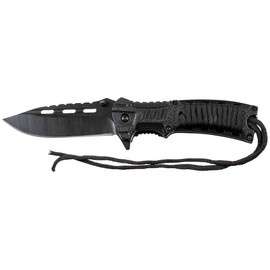 Jack Knife, one-handed, "Blackrope", with fire starter - Fox Outdoor