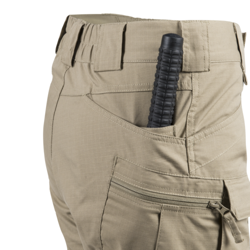 WOMEN'S URBAN TACTICAL PANTS -  UTP Resized®  - POLYCOTTON RIPSTOP - Helikon-Tex® - SHADOW GREY- LENGTH 34″