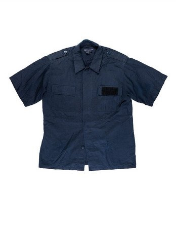 BRITISH BLUE WORK SHIRT SHORT SLEEVE USED