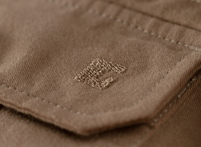 BUTTON UP PICEA SHIRT LS - CLAWGEAR® - KHAKI