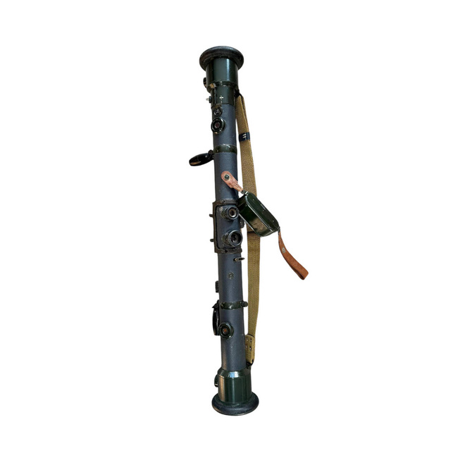 STEREOSCOPIC RANGEFINDER WITH METAL CARRYING CASE, MEASURING BAR AND TRIPOD - WWII - AUTHENTIC ROMAN MILITARY SURPLUS - DECO/GOOD CONDITION