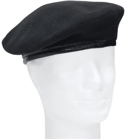 German Black Beret Heer Used