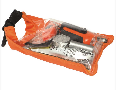 Orange Large Outdoor Survival Pack