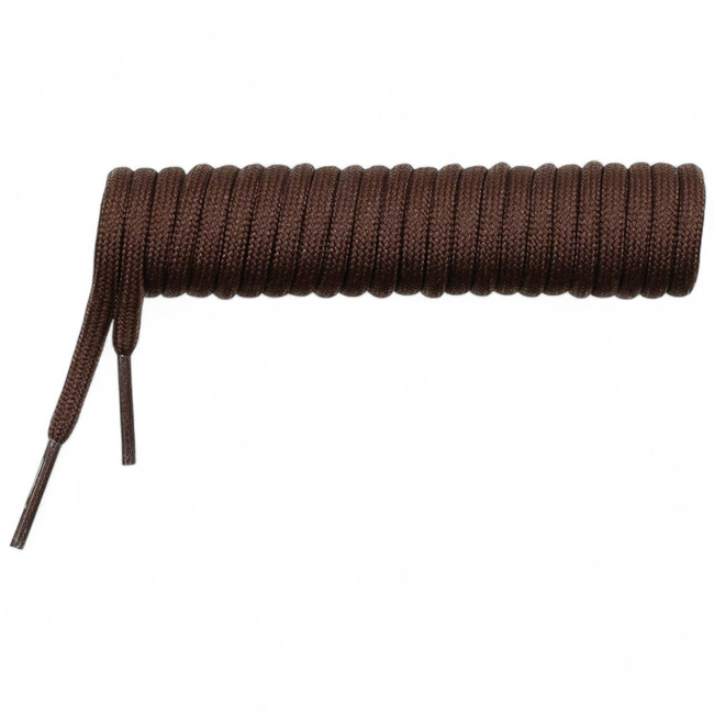 SHOELACES - BRITISH ARMY MILITARY SURPLUS - 210 CM - BROWN - LIKE NEW