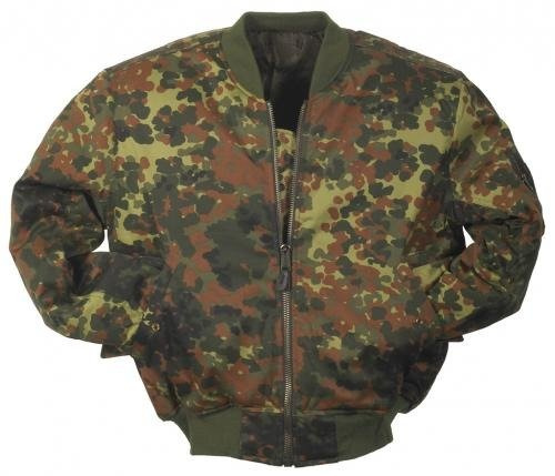 JACKET US MA1 FLIGHT FLECKTARN CAMO