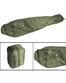 TACTICAL SLEEPING BAG - OD - Mil-Tec® -  SEASON 4 (2°C/-19°C)