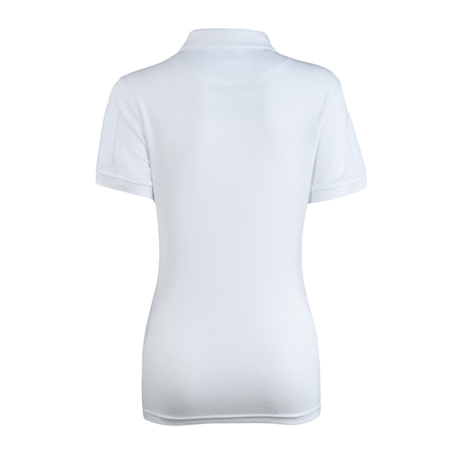 WOMEN'S TACTICAL POLO T-SHIRT - POLO-SHIRT 65/35 LADY - WHITE - M-TAC