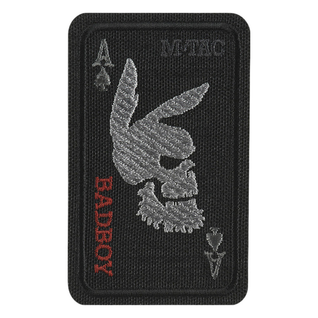 BAD BOY PATCH (embroidered) - BLACK - M-TAC