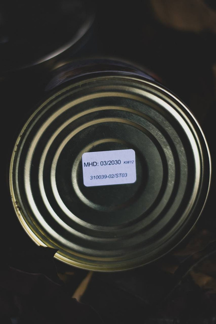 CANNED HUNGARIAN BEEF GOULASH WITH NOODLES - 400 G - SHELF LIFE 10 YEARS - MFH®