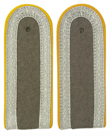 East Germ.yellow Epaulets Nco Piping