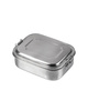 STAINLESS STEEL LUNCHBOX - Mil-Tec® - 18 x 14 x 6.5 CM
