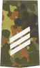 GERMAN ARMY FLECKTARN CAMO/SILVER SHOULDER LOOPS ´HAUPTGEFREITER´