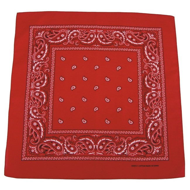 CLASSIC BANDANA - 55 x 55 CM - MFH® - RED