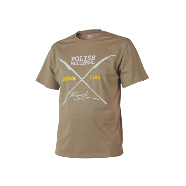 PRINTED T-SHIRT - "POLISH MULTITOOL" - Helikon Tex® - COYOTE