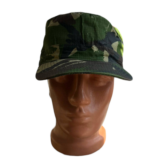 RIPSTOP CAP - MILITARY SURPLUS ROMANIAN ARMY - DPM CAMO - LIKE NEW
