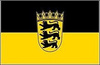 FLAG (91 x 152) cm BADEN-WÜRTTEMBERG