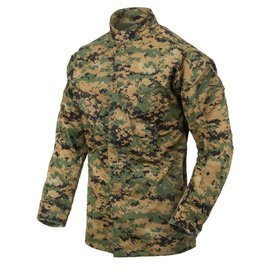 USMC Shirt - PolyCotton Twill - USMC Digital Woodland