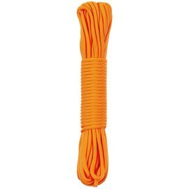 Rope, leash, orange, nylon, 15.24 m