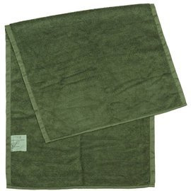 Antimicrobial towel (150 x 100 cm), green OD - British Army Military Surplus - Used