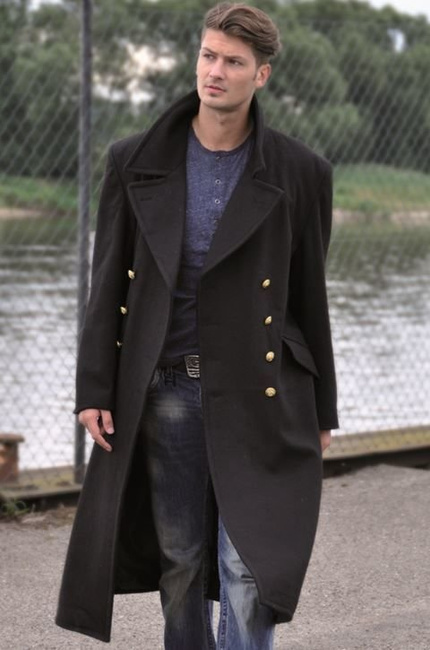 BW OVERCOAT - WOOL - GERMAN NAVY - Mil-Tec®