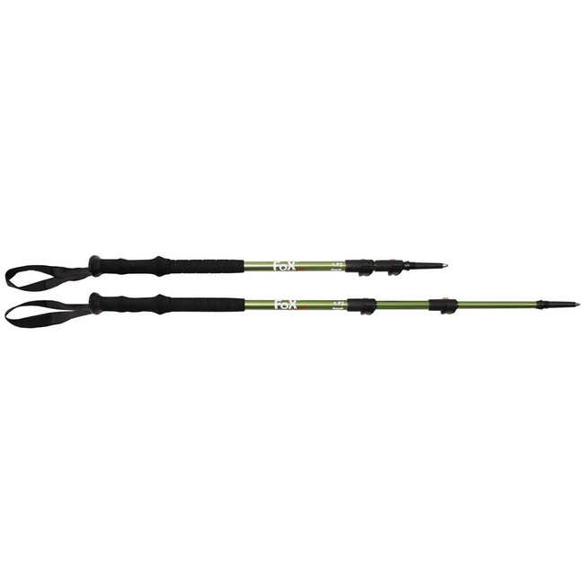ALUMINIUM TREKKING POLES - "LUSEN" - FOAM HANDLE - FOX OUTDOOR®