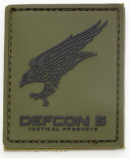 PATCH DEFCON 5 LOGO RUBBER - Green
