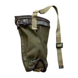 TEXTILE BEZEL COVER - GREEN OD - MILITARY SURPLUS ROMANIAN ARMY - IN GOOD CONDITION