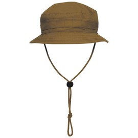 BRITISH BOONIE HAT - WITH CHIN STRAP - MFH® - COYOTE TAN