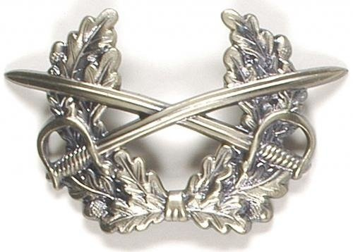 BADGE GENUINE GERMAN ARMY METAL VISOR HAT ´ARMY´