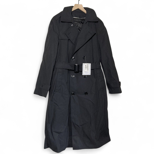 Waterproof trench coat - Marine Corps All Weather Coat - US Army military surplus - Dark grey/Black - Like new