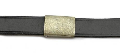 BELT GENUINE GERMAN LEATHER 150 CM BLACK