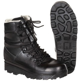 BW MOUNTAIN BOOTS - BREATHTEX® LINING - MFH® - BLACK