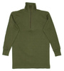 GENUINE GERMAN ARMY O.D. FREEZE TRICOT SHIRT W/ ZIPPER
