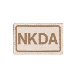 BLOOD GROUP PATCH - NKDA - DESERT - CLAWGEAR