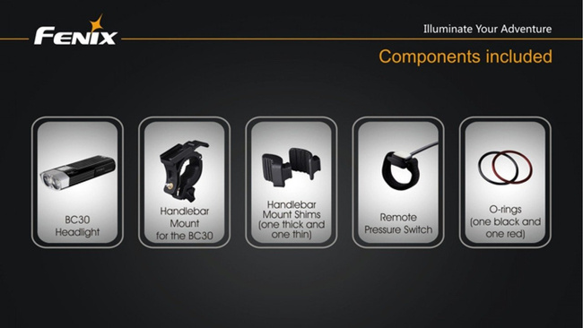 Flashlight Fenix BC30