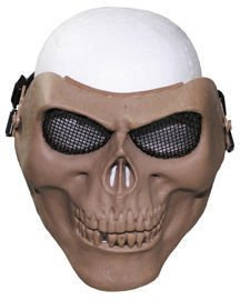 Face Mask, "skull", coyote, deco