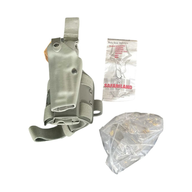 Detachable tactical holster - Safariland Mod. 6005 SLS - left-side attachment - Foliage Green