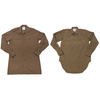 LONG SLEEVE SHIRT - KHAKI - BRITISH MILITARY SURPLUS - USED