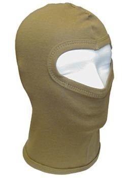 BALACLAVA 1-HOLE THIN COTTON COYOTE