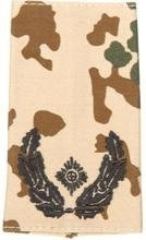 GERMAN ARMY TROPICAL CAMO/BLACK SHOULDER LOOPS ´MAJOR´