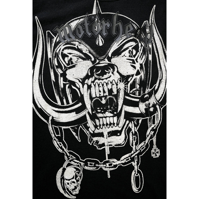 MOTÖRHEAD COTTON TANK TOP WITH WARPIG PRINT - BLACK - BRANDIT