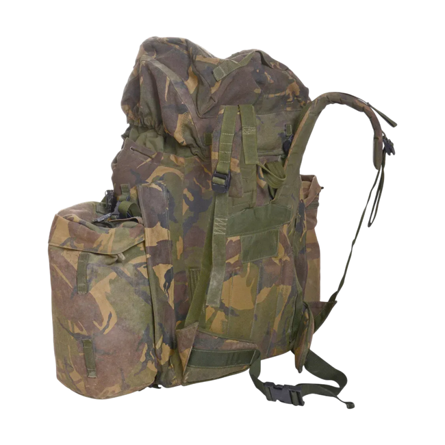 PLCE Bergen military backpack - British Army surplus - DPM camouflage - Used 