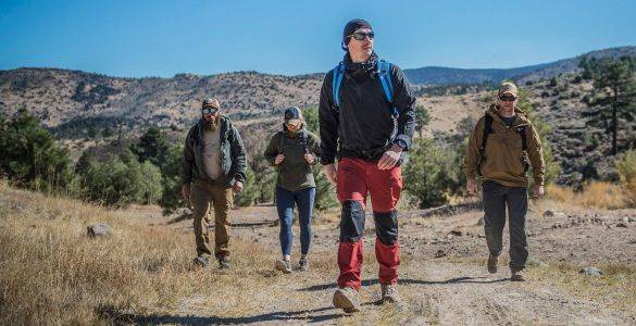 OUTDOOR TACTICAL PANTS - OTP - VERSASTRETCH - Helikon-Tex - ASH GREY/BLACK